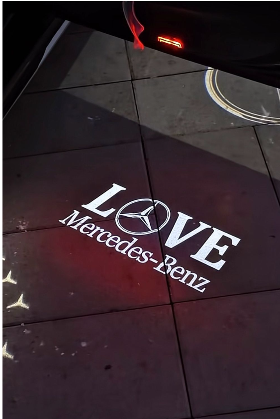 Mercedes Benz Door Love Led High Quality ( Have For All Mercedes Benz Models )