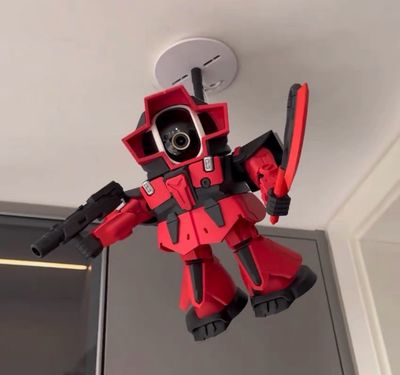 Security Camera With Robot Guard ( With Xiaomi Smart Camera) Full Sets