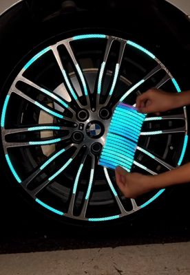 20PCS Reflective Tire Stickers Original 100%