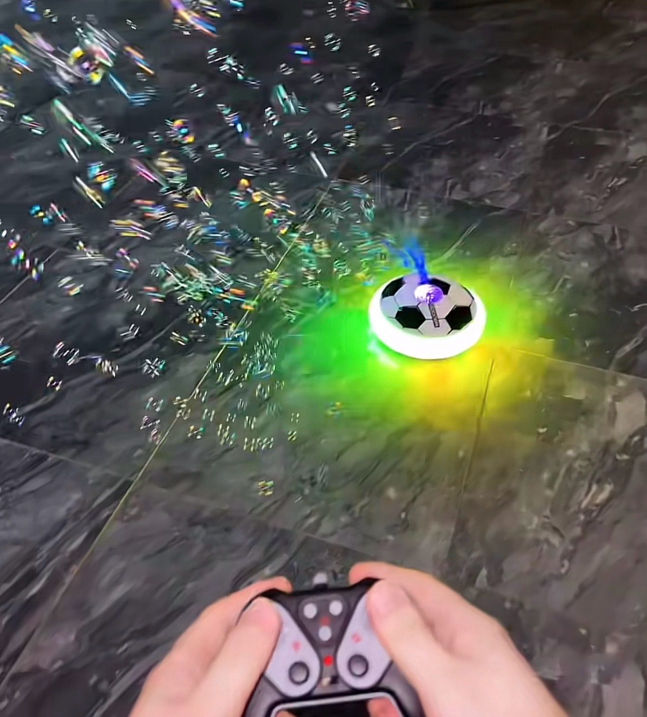 Football Bubble RGB Led With Remote Control