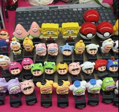 Suitable for FAW and SAIC Audi A5, A6L, Q5, A3L gear shift knob decorations, cartoon decorations, cute gear shift knob decorations