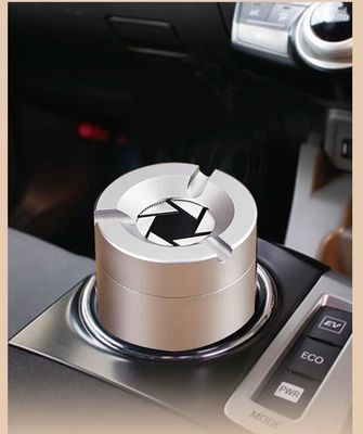 All-metal Cyber ​​Mechanical Ashtray High-end Creative Personalized Car Desktop Anti-Flying Ash Gift for Men