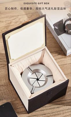 All-metal Cyber ​​Mechanical Ashtray High-end Creative Personalized Car Desktop Anti-Flying Ash Gift for Men