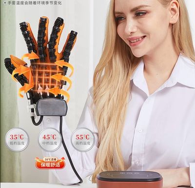 Multifunctional Massager Hand Massager Hot Compress Massager Finger Massager Stretching and Fist Clenching Exercise