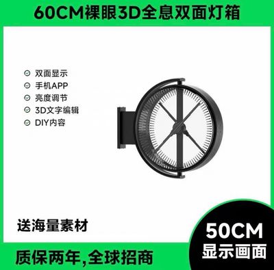 Outdoor Wall Mount Waterproof 3D Hologram LED Advertising Equipment