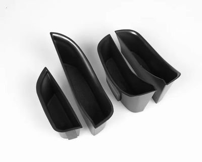 Mercedes-Benz door storage boxes for C/E-Class ML GLE CLA GLA GLK GLC GLS including modified armrest storage boxes( Price For 5 pcs Full Set Product)