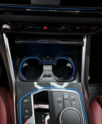 Compatible with BMW 2,3 4,5 series 6GT/X3,X4,IX3,X3,i3,i4cup holders, ambient lighting, fast charging center console and original car color-changing