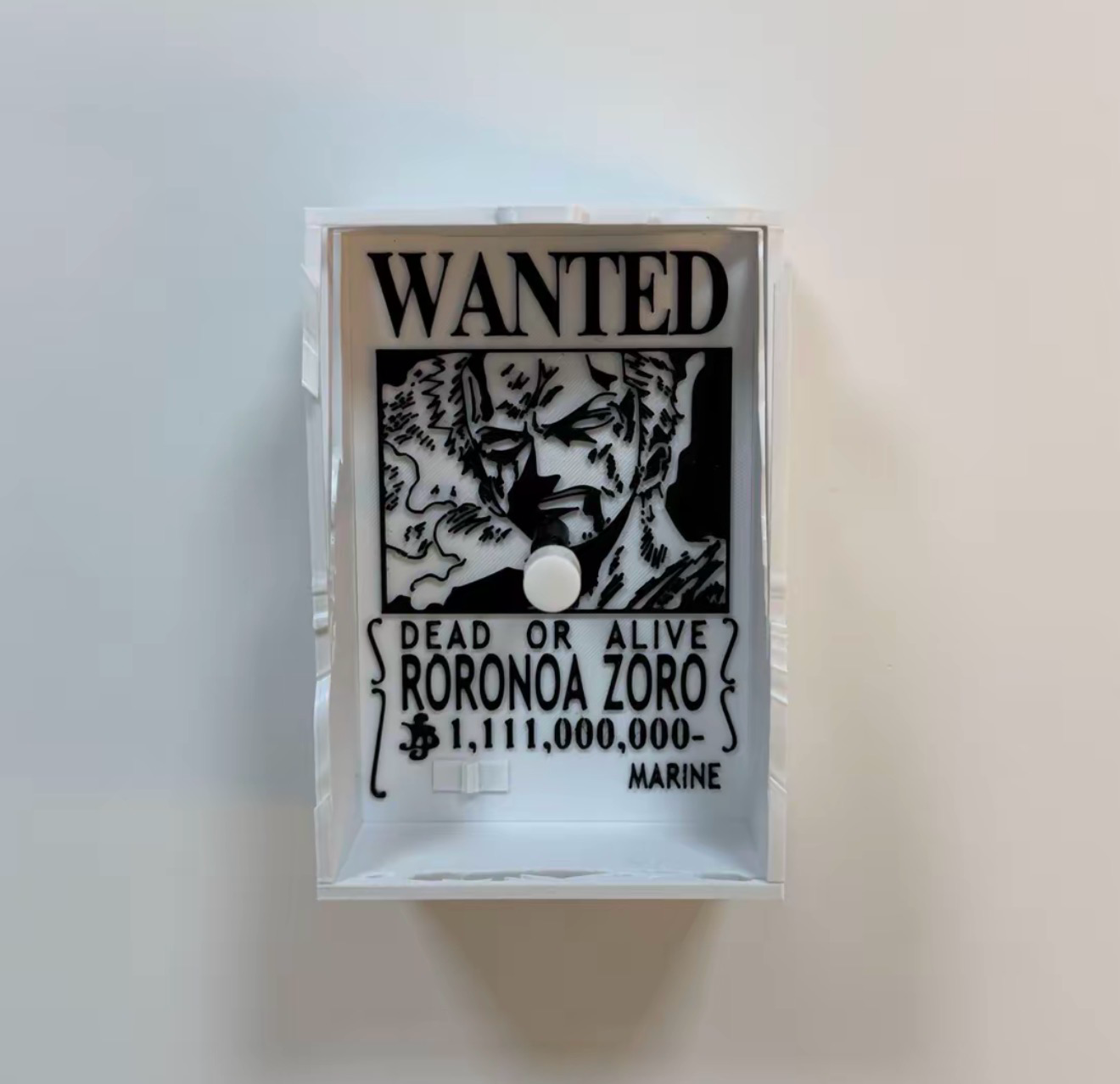 Zoro Creative Light and Shadow Night Light-Anime-themed Ambient Light-Perfect as a Birthday Surprise Gift for Friends