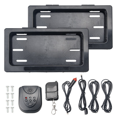 Roller Shutter License Plate Holder