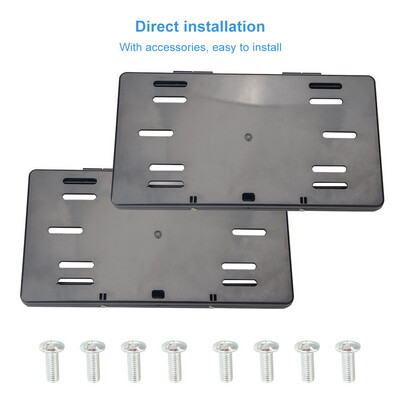 Roller Shutter License Plate Holder