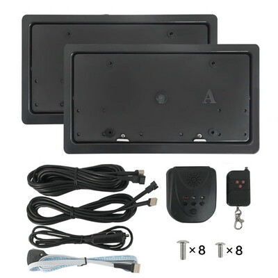 Roller Shutter License Plate Holder