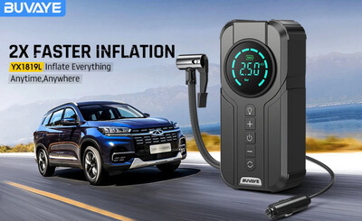 Car Inflator Tire Pump With Emergency Box
