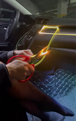 Car Light USB 5 Meters ( For All Cars )