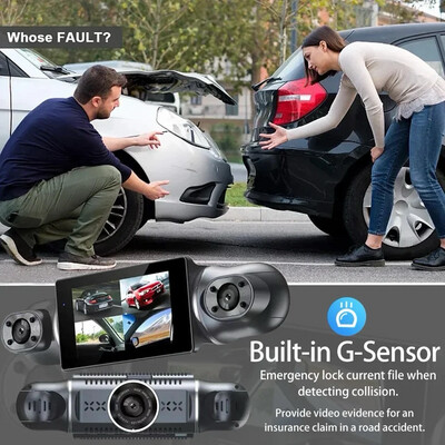 Dash Cam 4CH HD 4*1080P