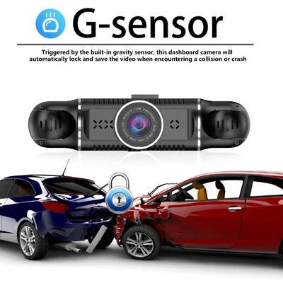 Dash Cam 4CH HD 4*1080P