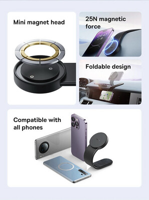 Baseus Phone Holder+Charger