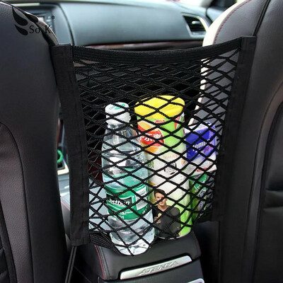 Car Elastic Bag Mesh 2pcs