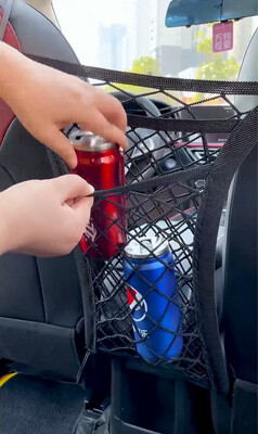 Car Elastic Bag Mesh 2pcs