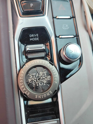 Start Stop Button Metal 2 Pcs