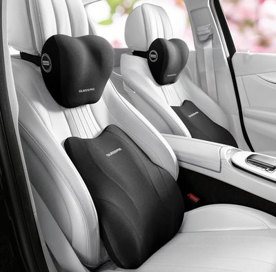 Neck + Waist Pillow High Quality 2 pcs ( For All Cars )
