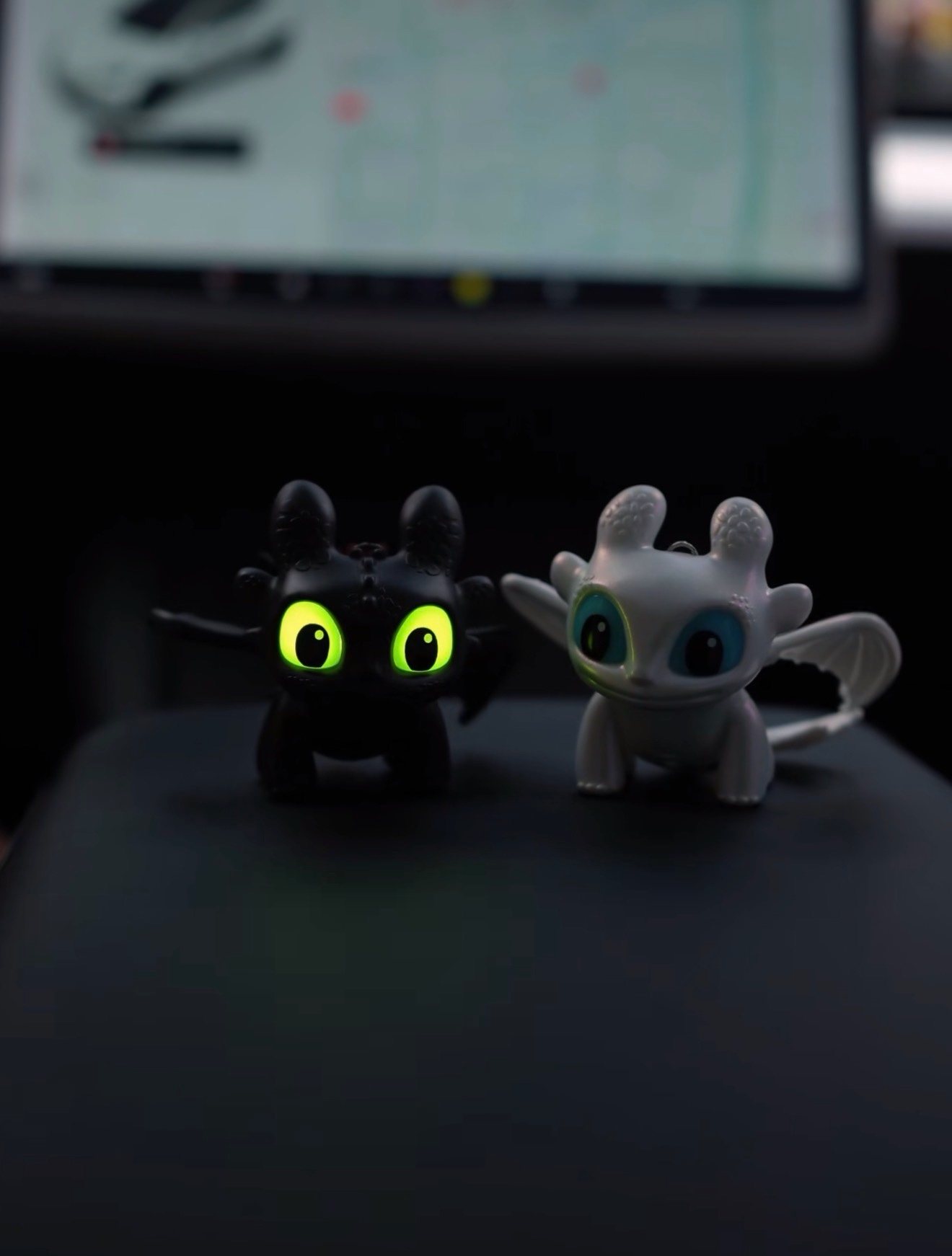 Mini Dragon Toy With Led