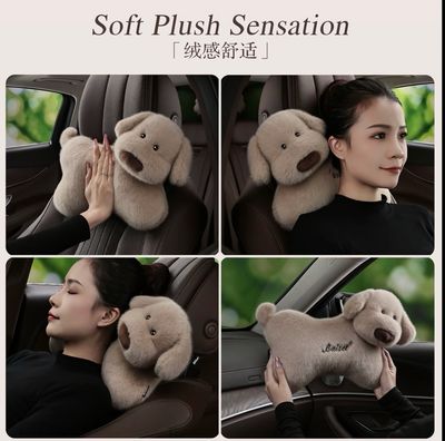 Car Cute Pillow + Napkin Holder