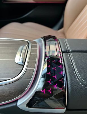 Special Mercedes-Benz E-class E300L/GLC-class C260L crystal saddle lamp luminous