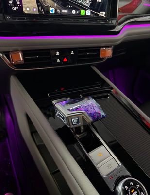 Volkswagen Golf, Teramont, Lamando L, Viloran, and Range Rover, crystal illuminated gear shift knob
