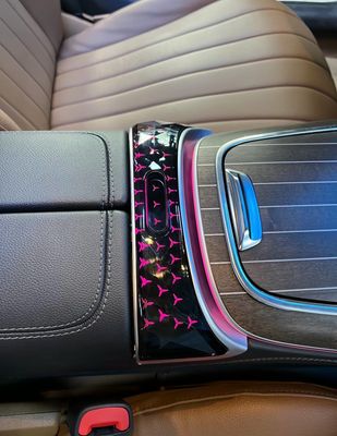 Special Mercedes-Benz E-class E300L/GLC-class C260L crystal saddle lamp luminous