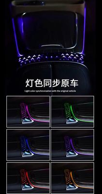 Special Mercedes-Benz E-class E300L/GLC-class C260L crystal saddle lamp luminous