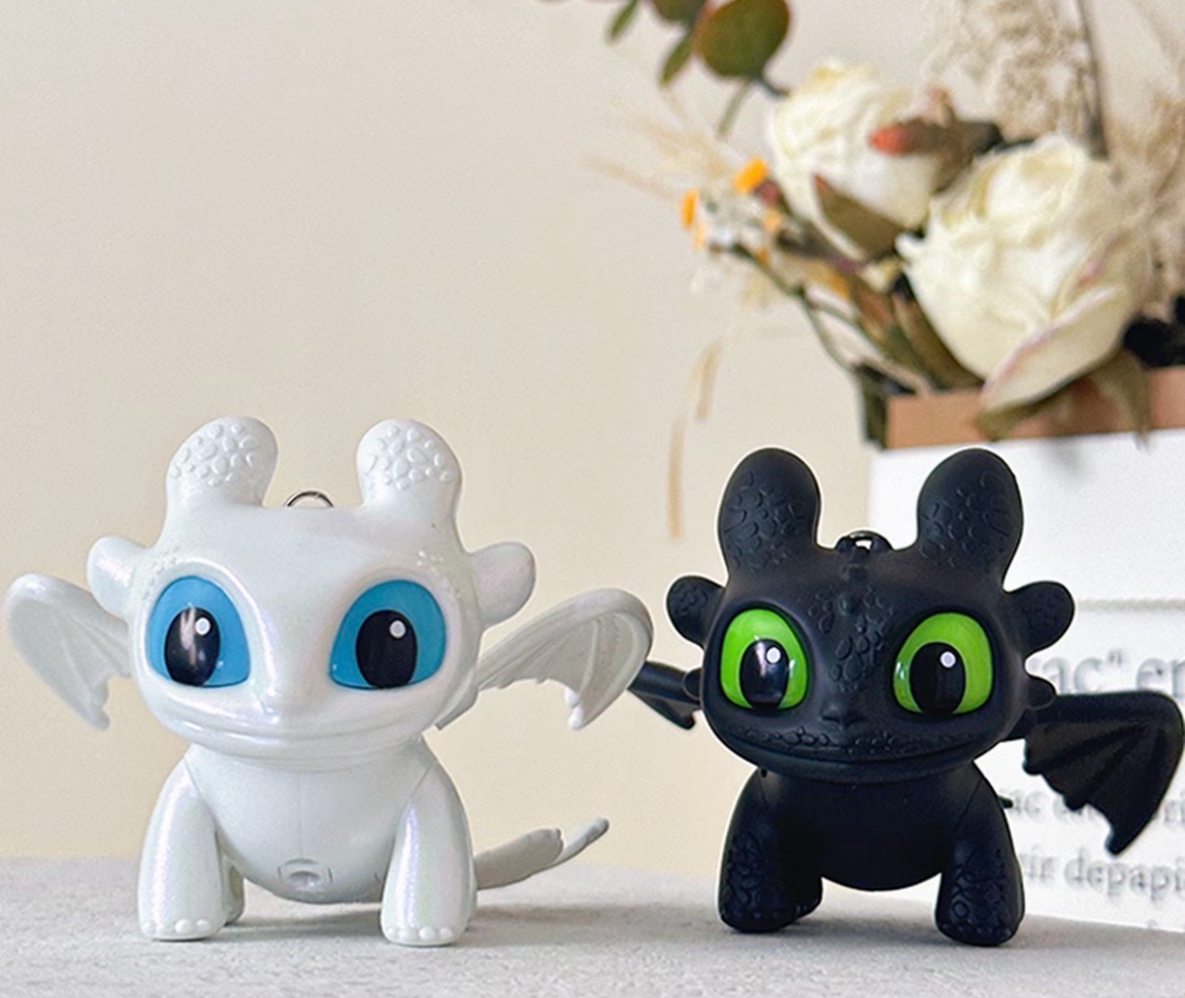 Mini Dragon Toy With Led