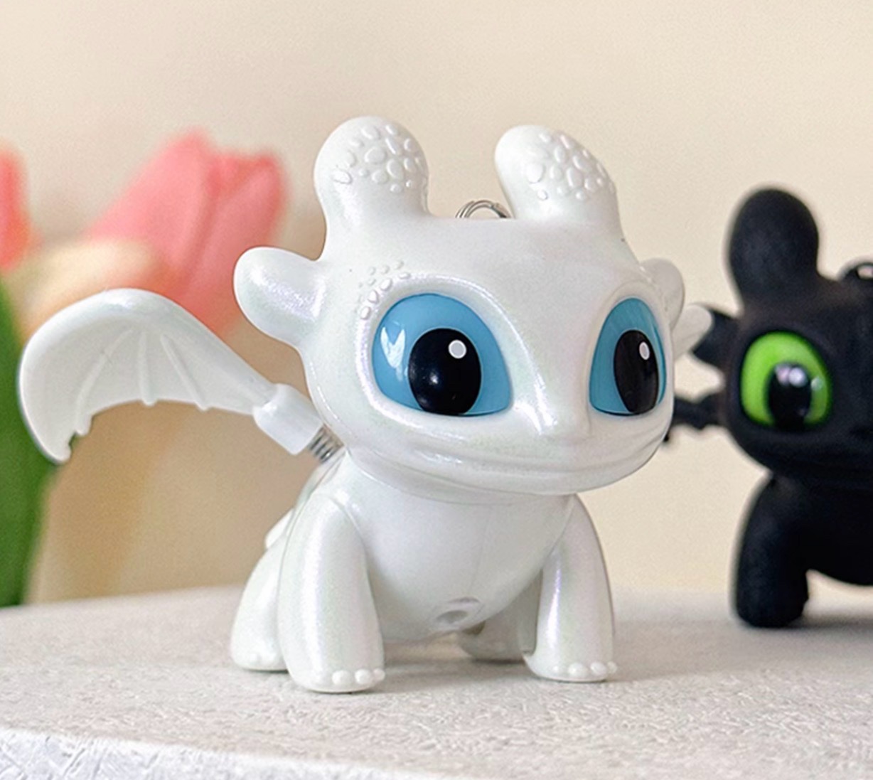 Mini Dragon Toy With Led