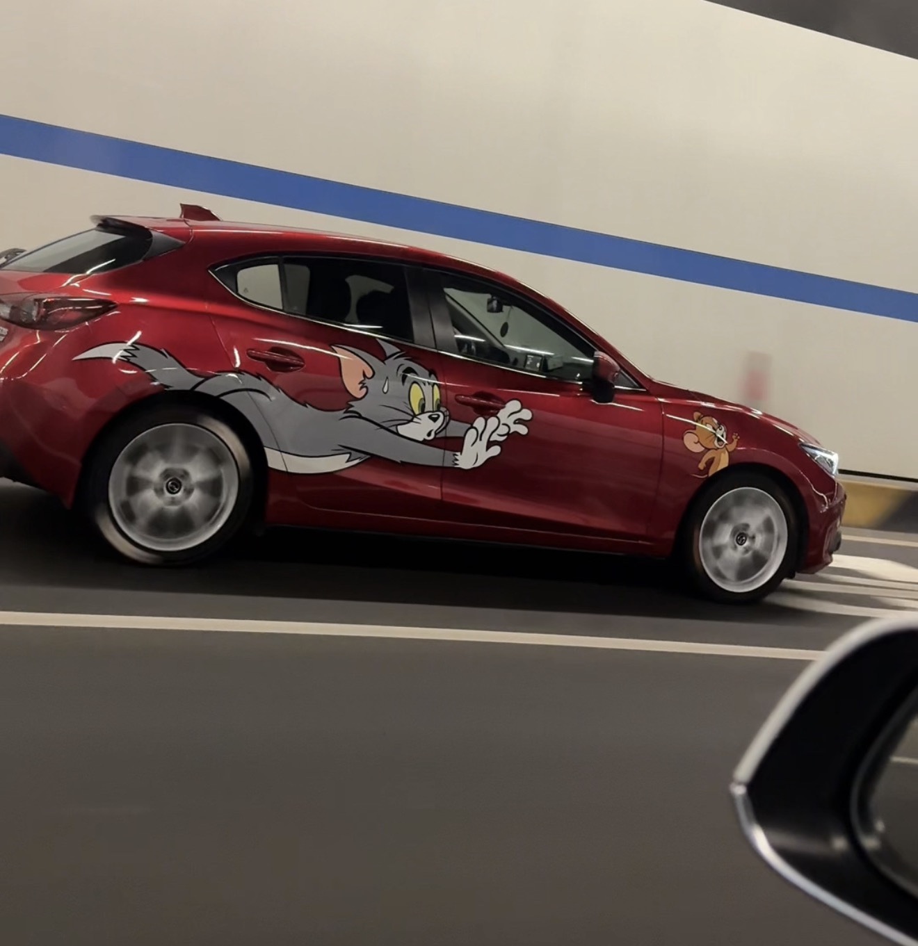 Tom and Jerry 3D car stickers ( for all cars )