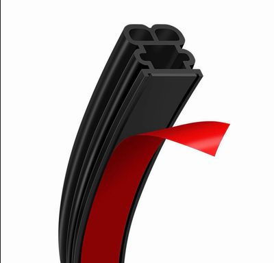 Upgraded and thickened double-layer sealing strips for car frames doors trunk universal sound insulation and dustproofing strips ( For All Cars )