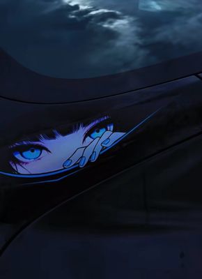 Car Eyes Sticker
