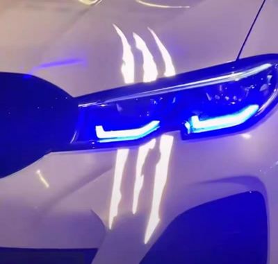 Car 3D Sticker 2 pcs