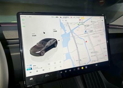 Tempered glass screen protector for Tesla 2026 Modely/3 scratch-resistant and suitable for use in vehicles.