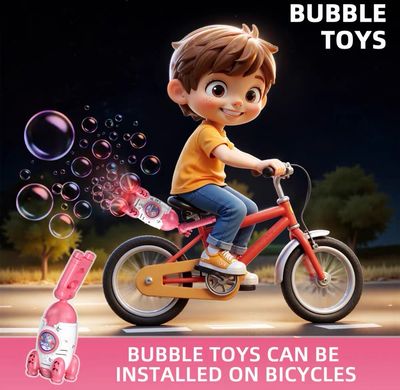 Bicycle Bike Car , Bubble Machine