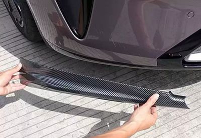 Car Front Lip Cover ( Three-part Divided into 3 Parts Right-left and middle