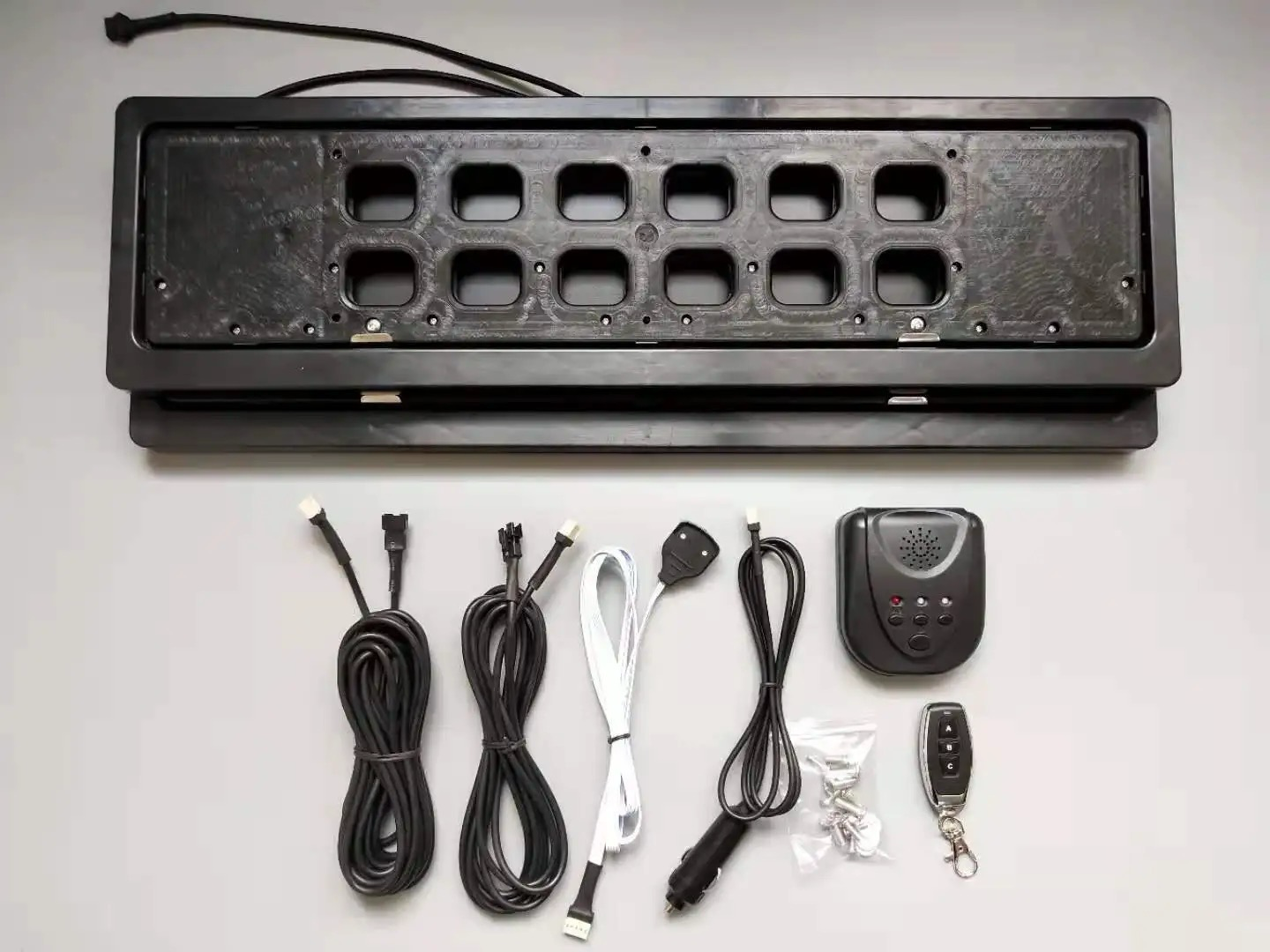 Roller Shutter License Plate Holder