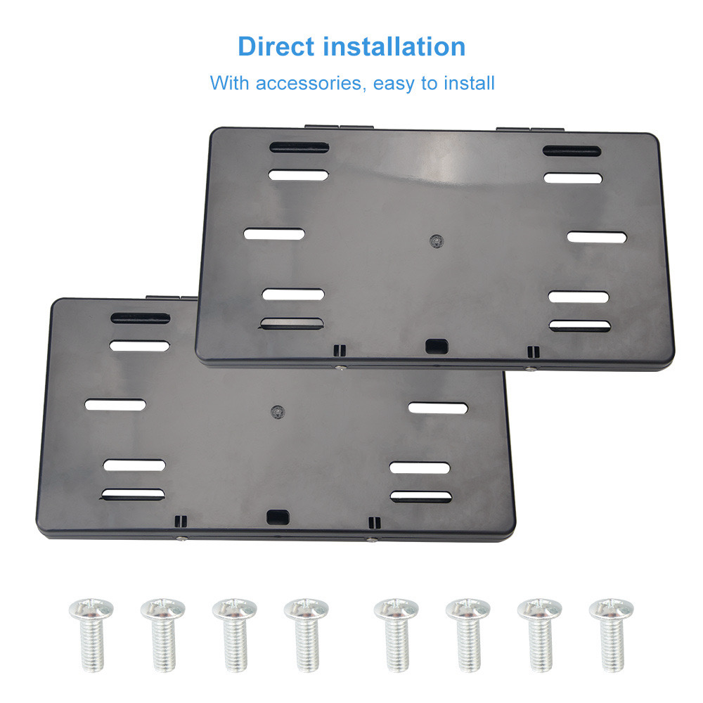 Roller Shutter License Plate Holder