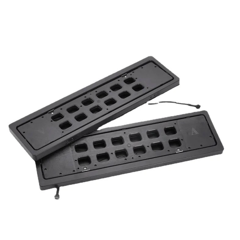 Roller Shutter License Plate Holder
