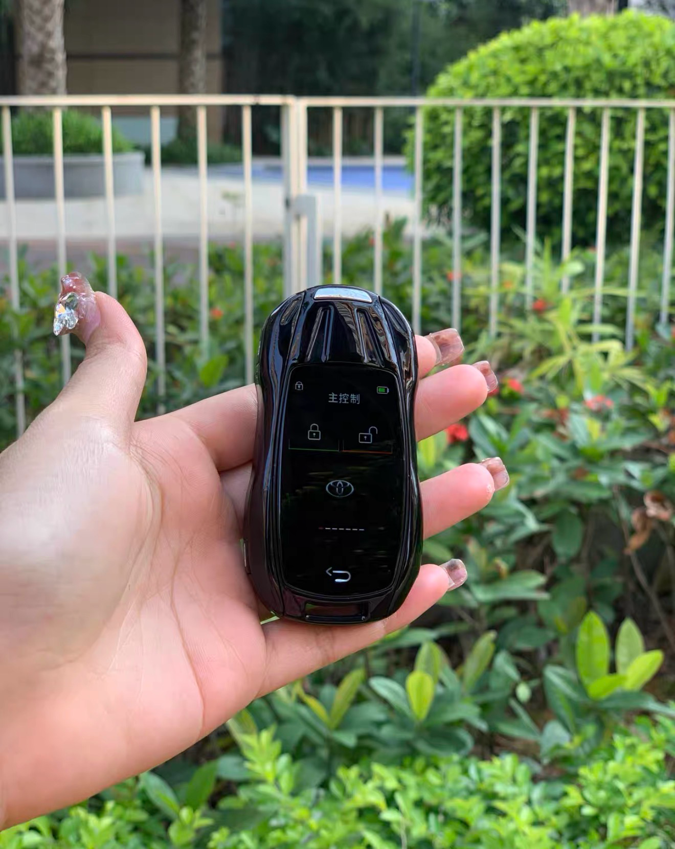 Smart LCD Key 🔐 ( Have For All Cars)