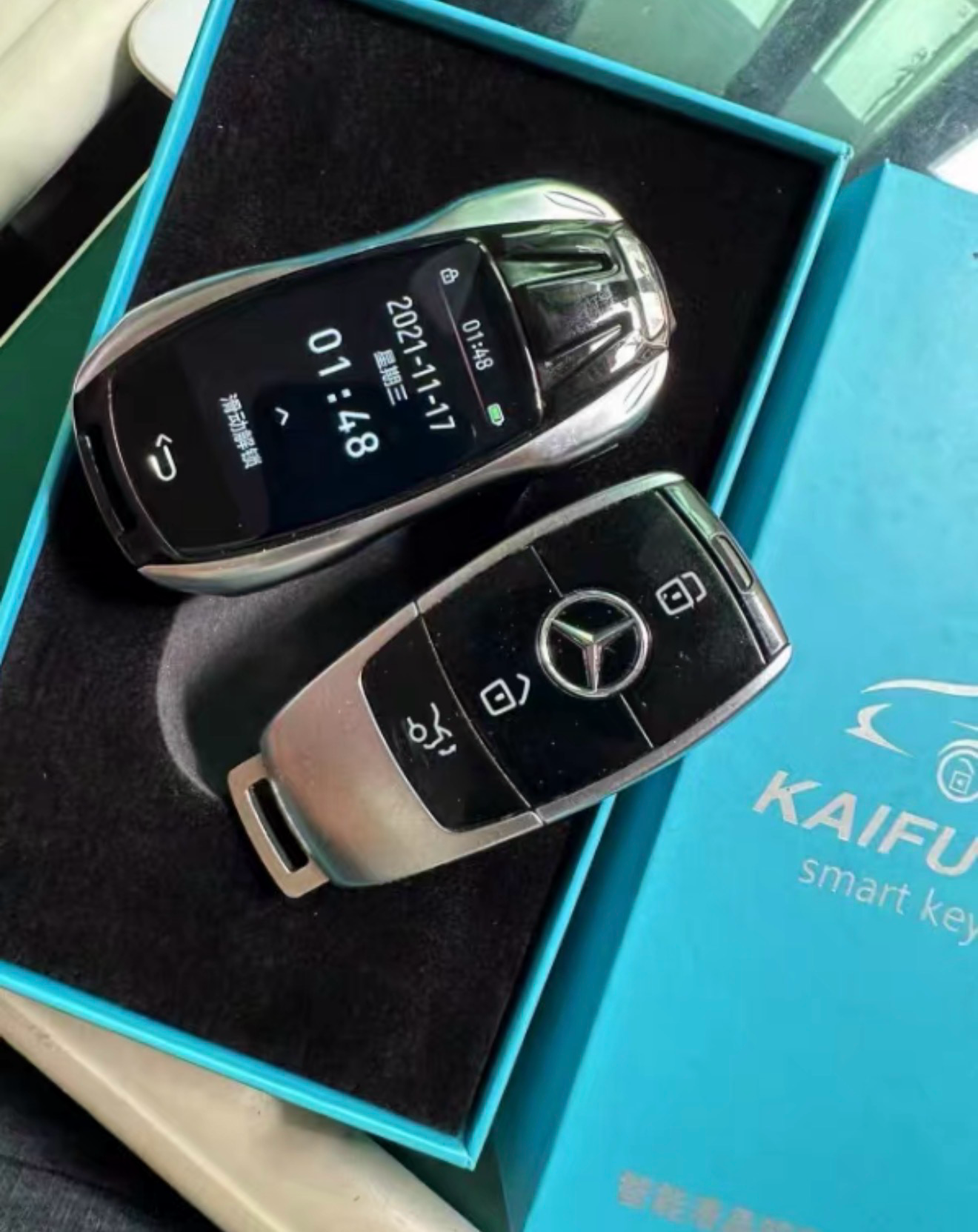 Smart LCD Key 🔐 ( Have For All Cars)