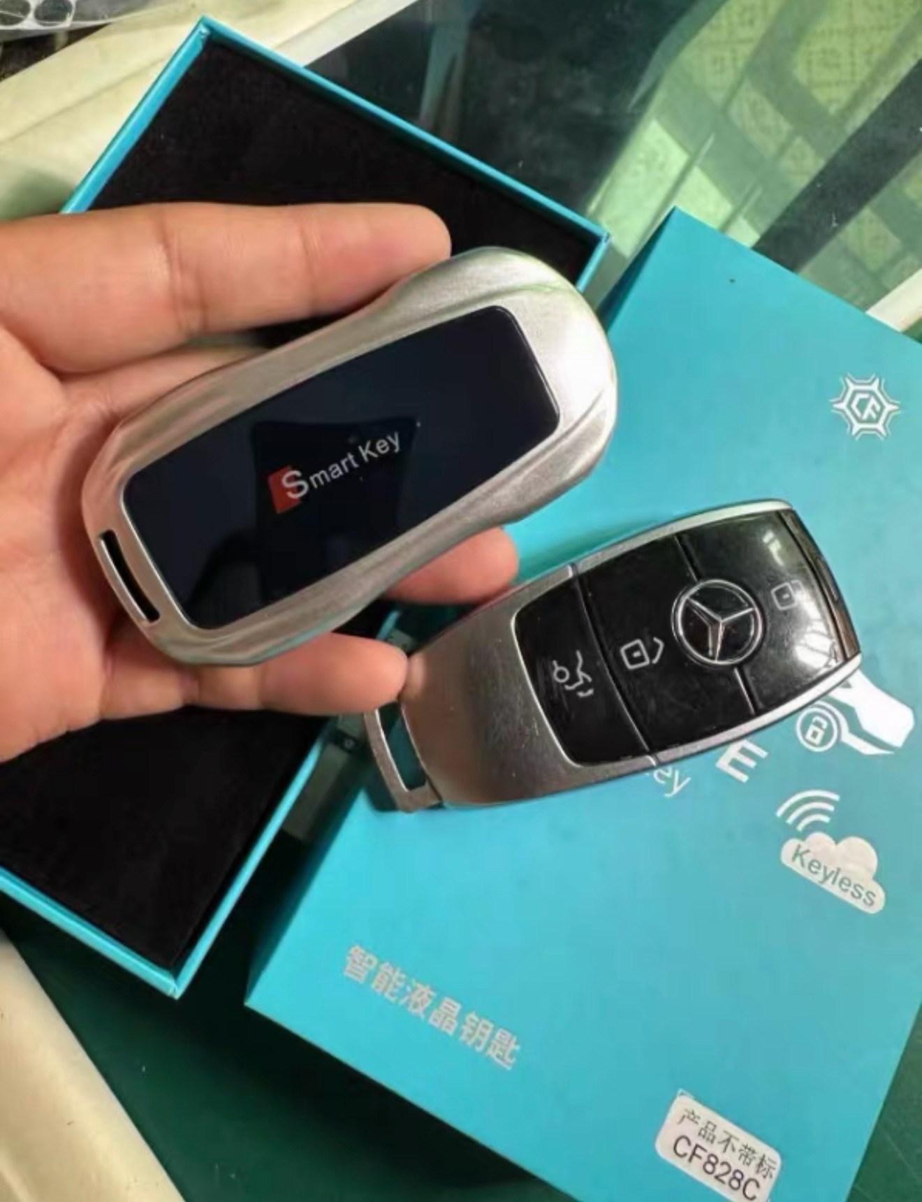 Smart LCD Key 🔐 ( Have For All Cars)