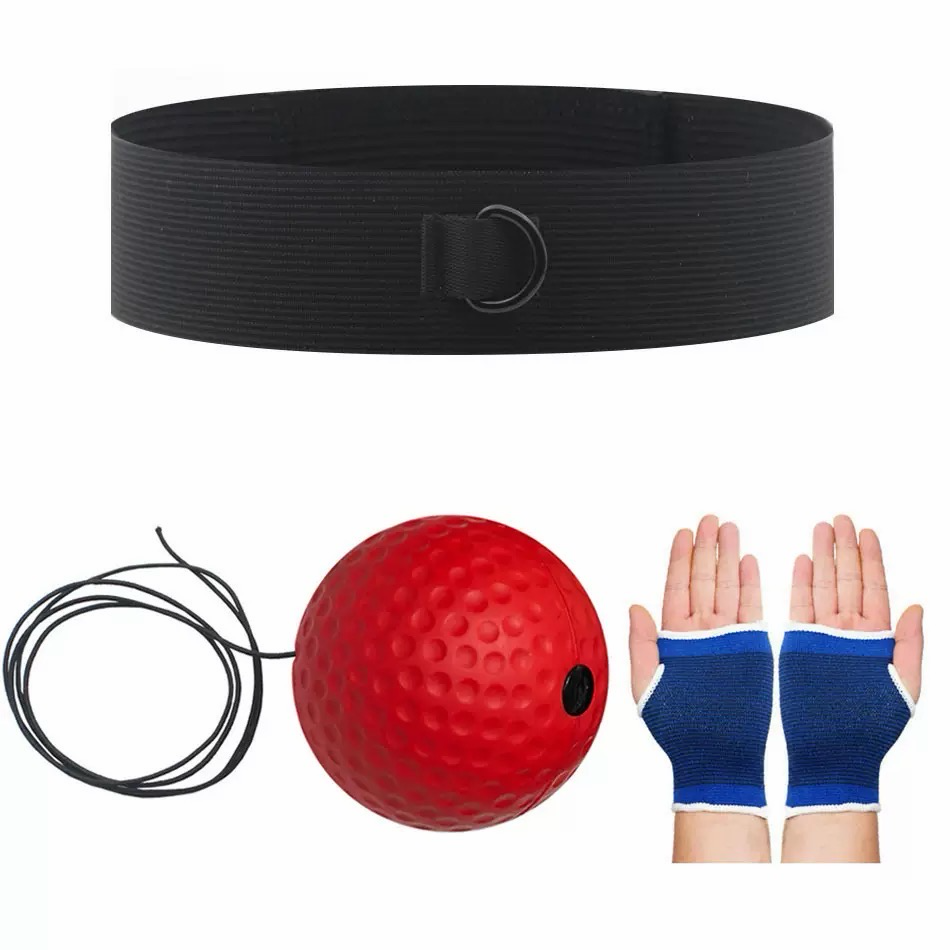 Boxing Ball With Gloves