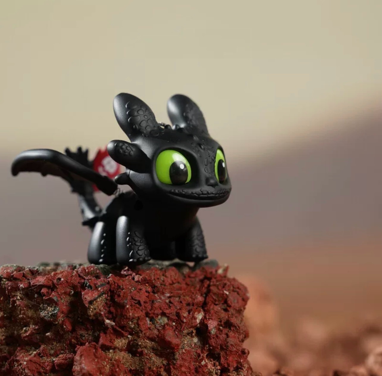 Mini Dragon Toy With Led