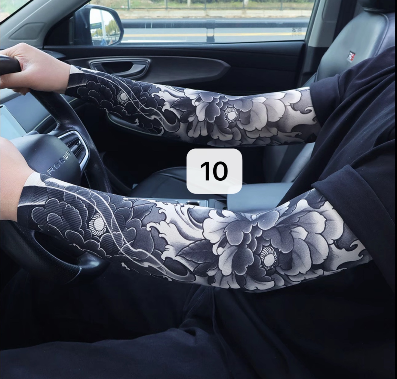 Arm tattoo sleeve ultra-thin seamless breathable realistic handsome ( One Pair Left And Right )