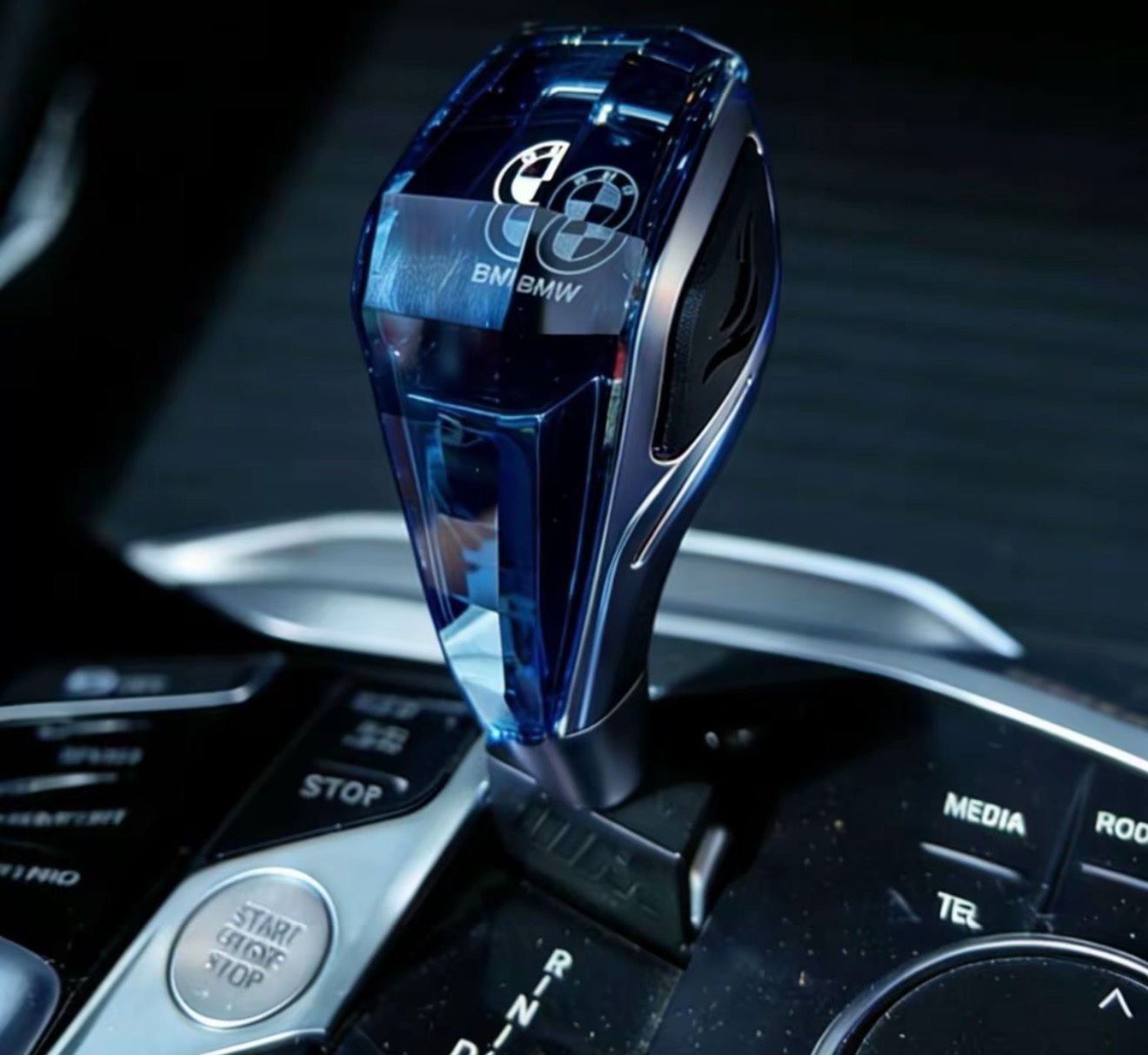 BMW Gear Crystal Knob With Led ( Have For All BMW Models )