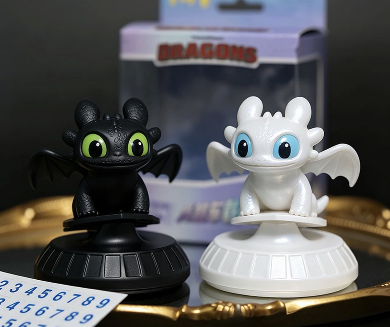 Mini Dragon Toy With Led